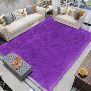 Latepis 8x10 Area Rugs for Living Room Fluffy Bedroom